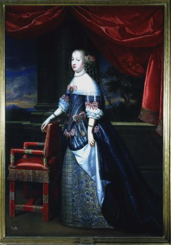 Retrato de María Teresa de Austria, esposa de Luis XIV