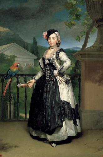 Retrato de la marquesa de Llano, doña Isabel de Parreño y Arce