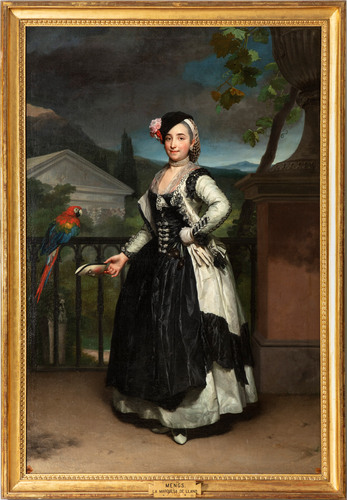 Retrato de la marquesa de Llano, doña Isabel de Parreño y Arce