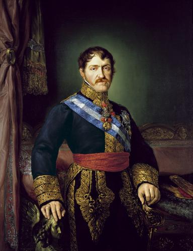 Retrato de Carlos Mª Isidro de Borbón