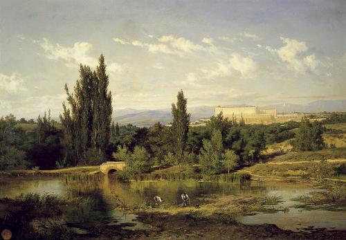 Paisaje de la ribera del Manzanares