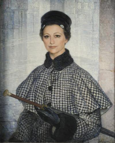 Retrato de la esposa del pintor