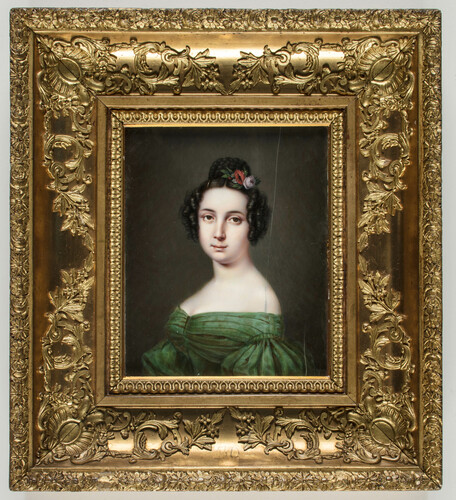 Retrato de dama joven (miniatura)