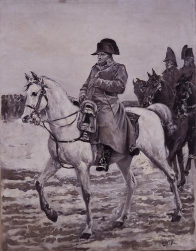 Retrato ecuestre de Napoleón