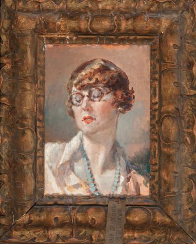 Retrato femenino ( con gafas )