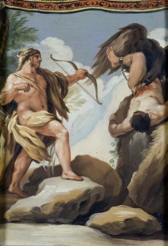 Hércules salva a Prometeo