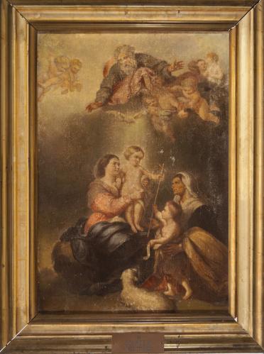 Virgen con Niño, Santa Isabel y San Juanito