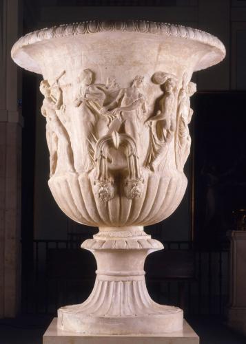 Vaso Borghese / Medici (el pedestal y las asas)