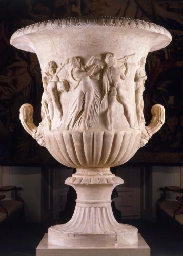 Vaso Borghese / Medici (el pedestal y las asas)