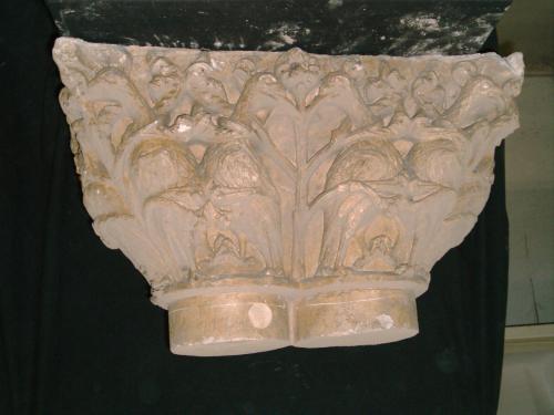 Capitel románico. Monasterio de Silos