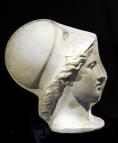 Atenea (relieve de cabeza)