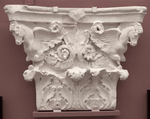 Capitel la cella del templo de Mars Ultor (Foro de Augusto, Roma)