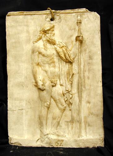 Relieve de Júpiter. Candelabro Barberini (detalle)