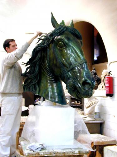 Caballo de la Plaza de Oriente