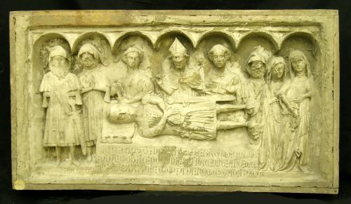 Relieve sepulcro de Berenguer de Coll