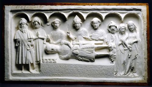 Relieve sepulcro de Berenguer de Coll