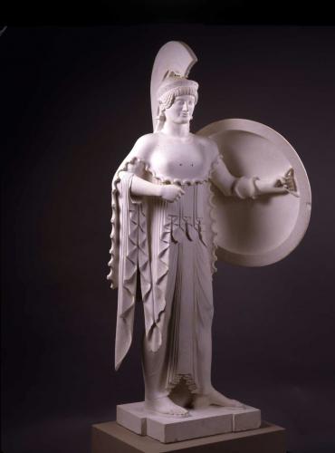 Atenea (Frontón occidental del templo de Aphaia en Egina)