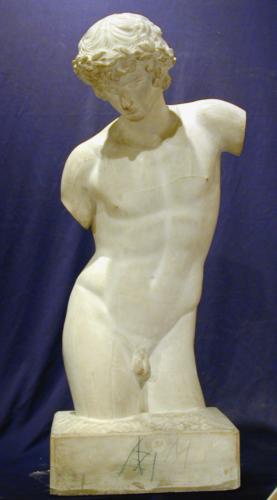 Torso de Pólux (Orestes) del Grupo de San Ildefonso