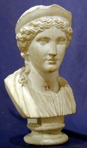 Busto femenino con diadema (S.XVIII)