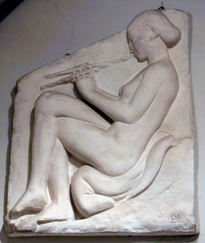 Trono Ludovisi (flautista desnuda)