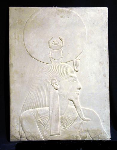 Relieve del templo de Abydos